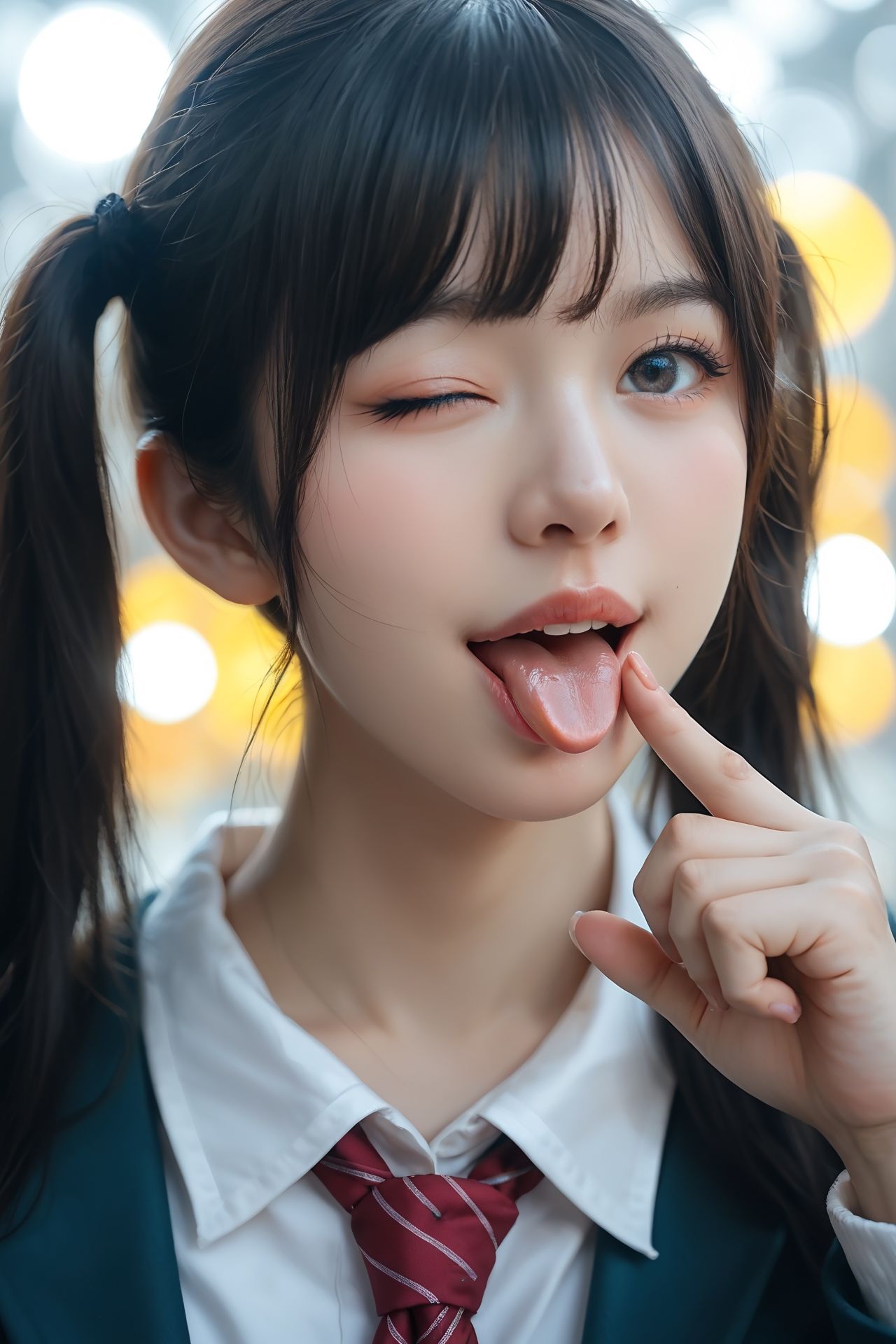 pony Tongue out ＆ wink01， 画像4