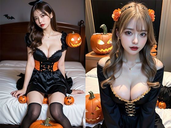 The girls in Halloween cosplay are too cute vol2