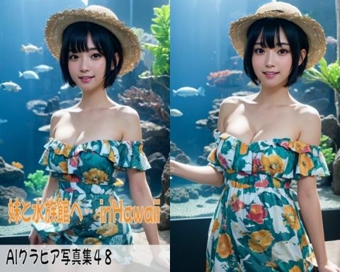 AIグラビア写真集48〜妹と水族館へ・・・in Hawaii〜 画像1