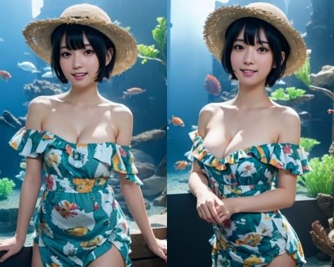 AIグラビア写真集48〜妹と水族館へ・・・in Hawaii〜4