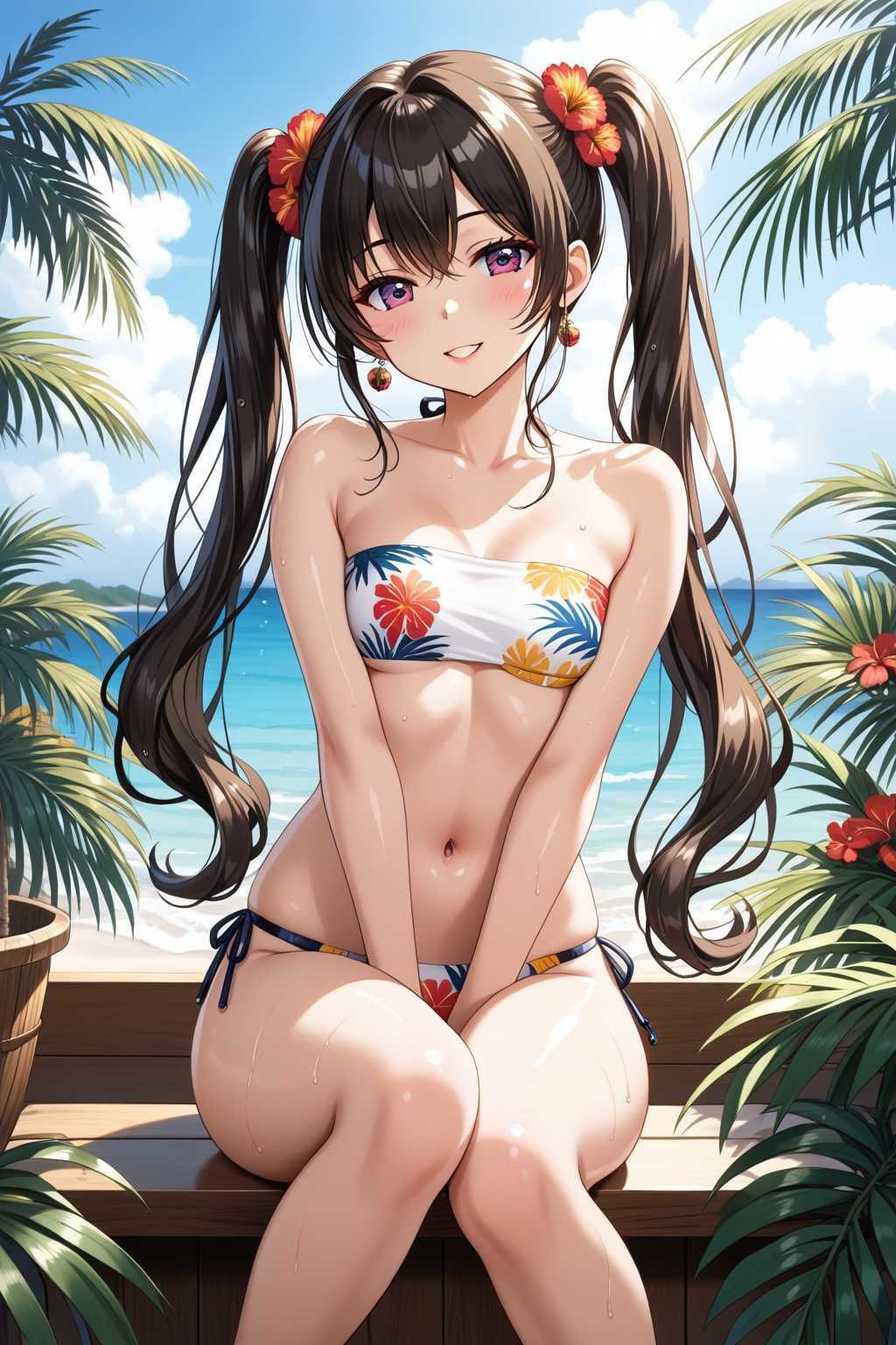 夏色ビキニコレクション〜貧乳編1 画像2