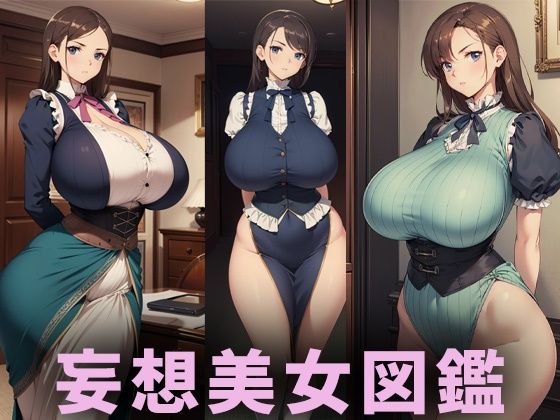 【AIイラスト美女研究所】同人CG・AI『爆乳コスプレ美女【妄想イラスト美女図鑑vol.127】』