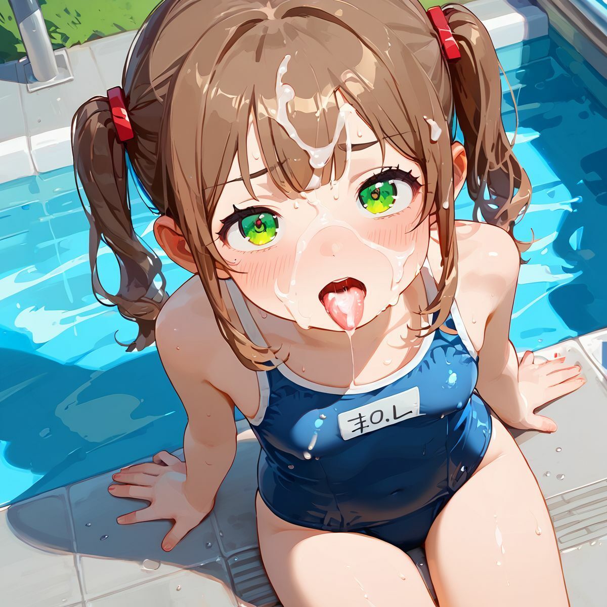 つるぺた娘、スクール水着と夏のおわり056