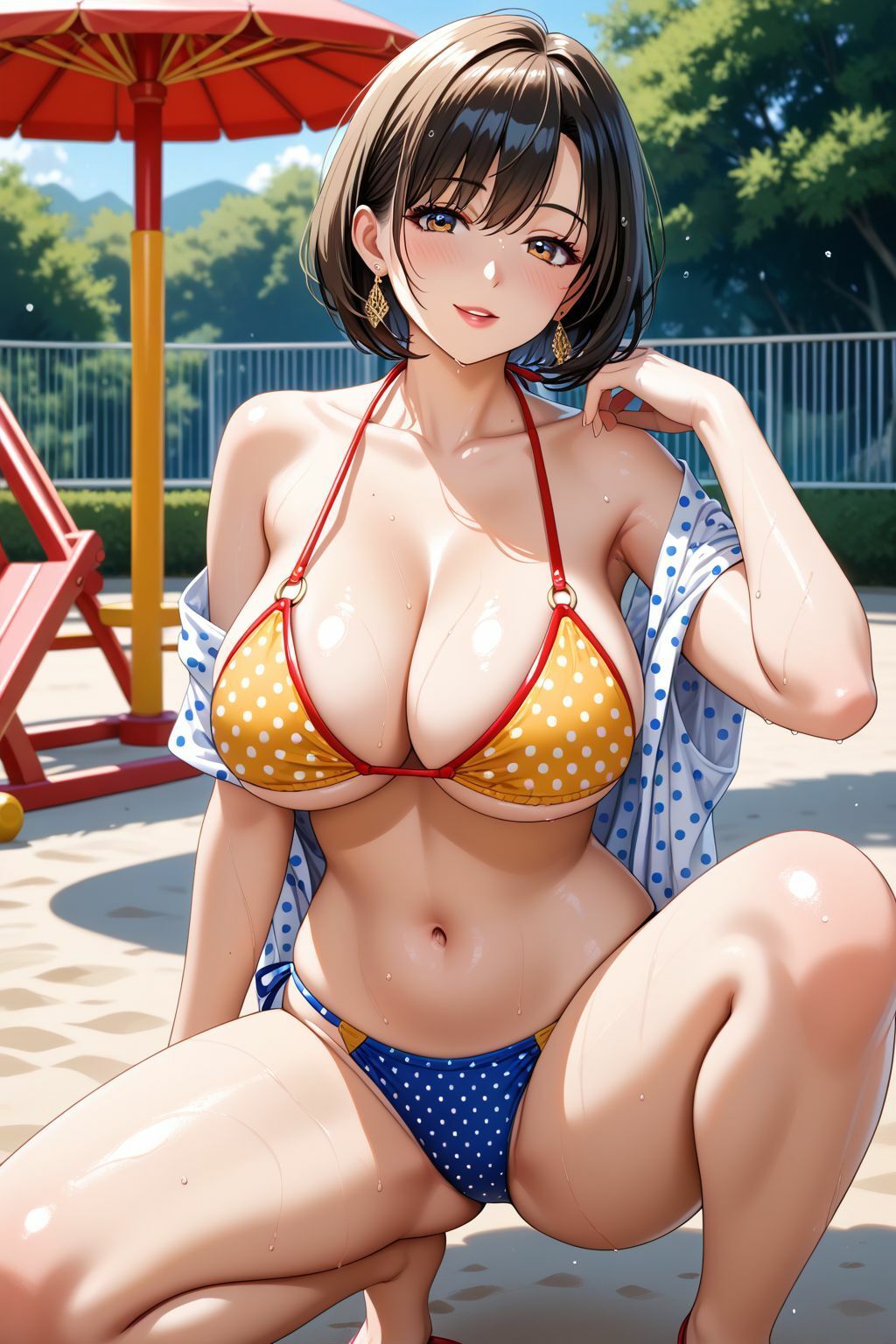 夏色ビキニコレクション〜巨乳編1 画像1