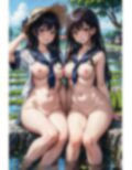 ちょっとレズな超絶カワイイ女子校生の美麗高画質ヌード写真集【1536x1024高画質サイズ！美麗画像厳選200枚以上！スマホ閲覧向け縦長画像】 画像3