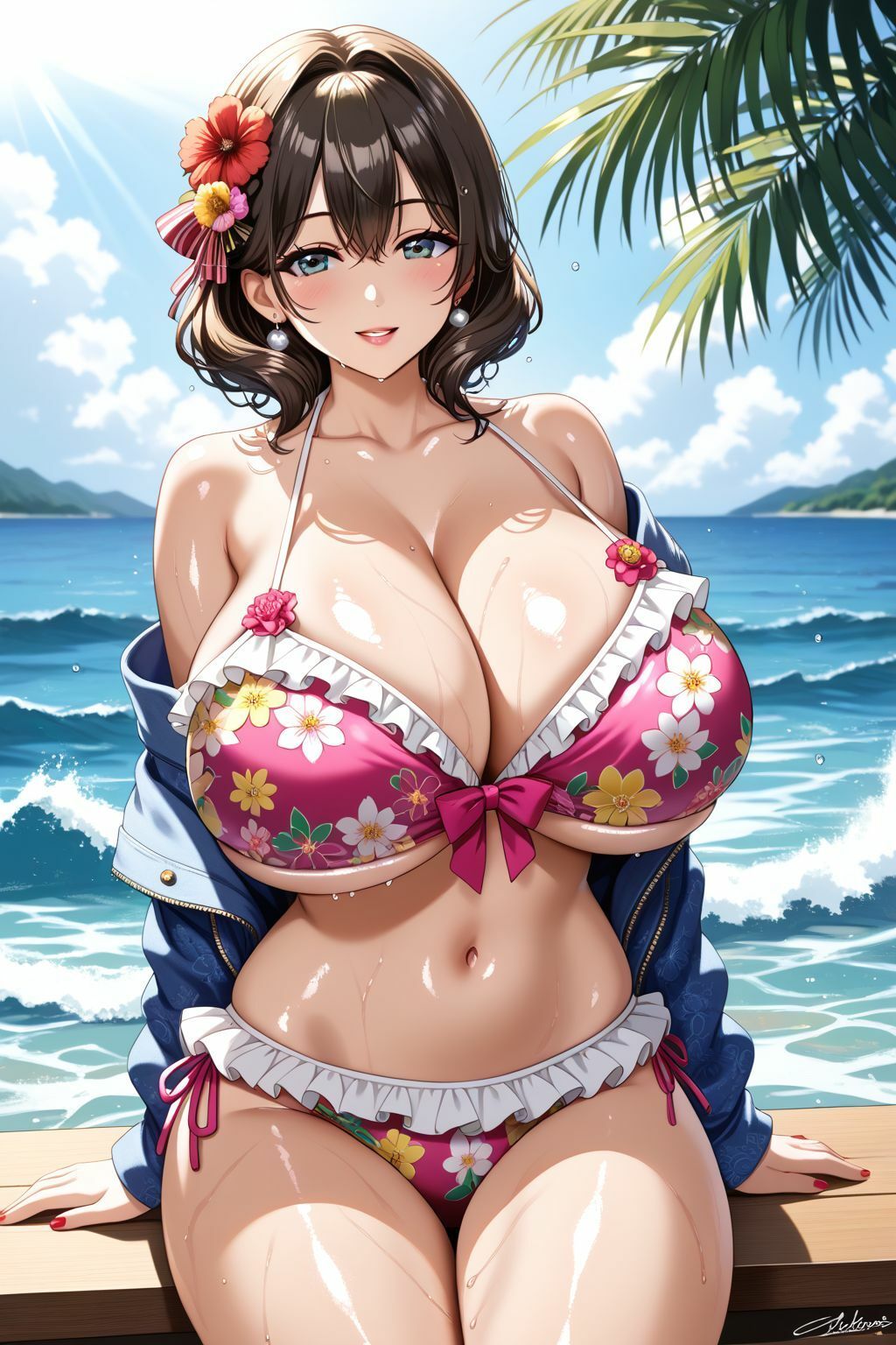 夏色ビキニコレクション〜超乳編1