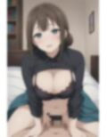 JKの初体験 騎乗位 画像2