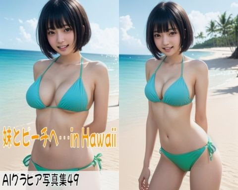 AIグラビア写真集49〜妹とビーチへ・・・in Hawaii〜 画像1