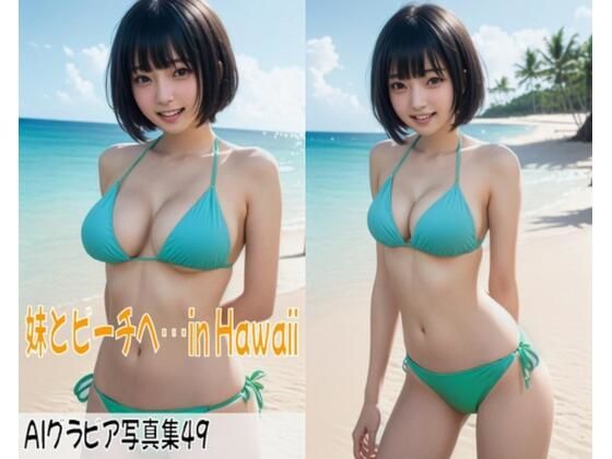 AIグラビア写真集49〜妹とビーチへ・・・in Hawaii〜【ねも】