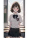 AIイラスト美少女画像集100選Vol.6 女子校生が教室で 画像2