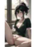 AIイラスト美少女画像集100選Vol.7 ポニーテール娘の朝 画像9