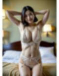 AI 美女 熟女 素人 人妻 美魔女 巨乳 ガーターベルト 250ページ 谷間 40代 50代 60代 三十路 四十路 画像7