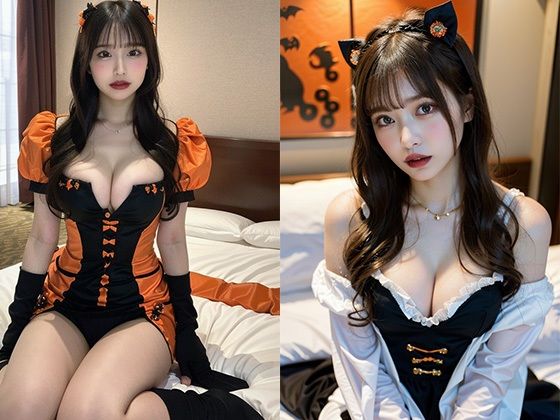 ハロウィンコスプレしてる彼女たちが可愛すぎるvol3_1