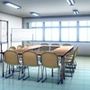 【背景素材】生徒会室（6052_bg05）【時間差分あり】