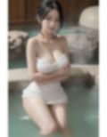 爆乳なあの子と彼女に内緒で秘密の温泉デート_グラビア写真集 画像2