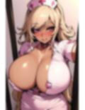 AIグラビアCG集 爆乳ギャルナース 画像3