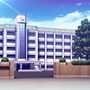【背景素材】学園 外観（6069_bg01）【時間差分あり】