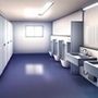 【背景素材】男子トイレ（6069_bg08）【時間差分あり】