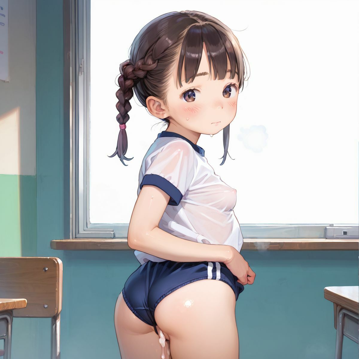 ちっぱい娘の日常〜ぴちぴち体操服で体育の時間〜05_10