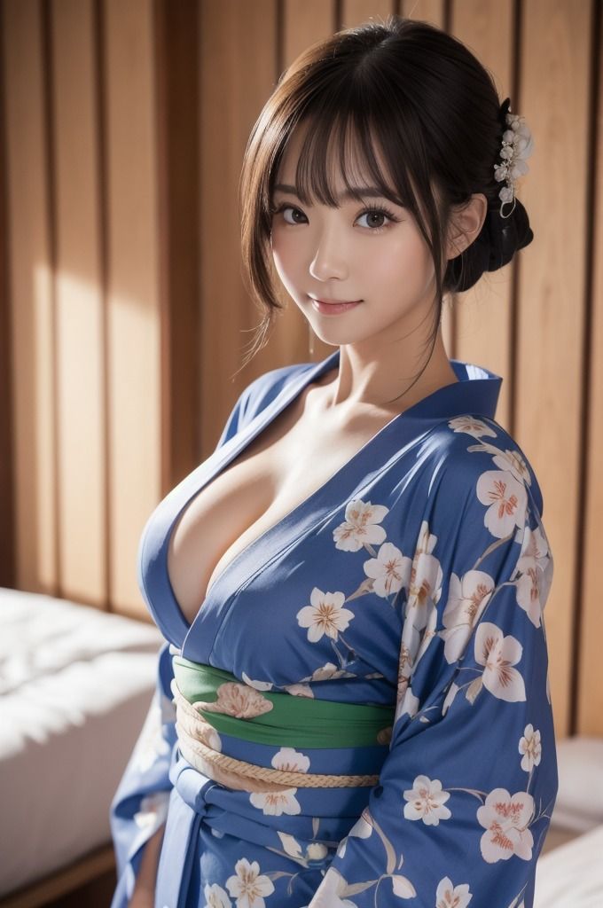 浴衣美女が夜は爆乳であなたを誘惑_グラビア写真集 画像4