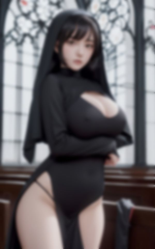 H大好き淫乱巨乳シスターの淫らなポーズ画像集 画像7