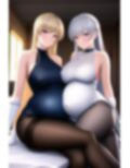 パンスト妊婦さん、カップルでグラビア撮影会 画像9