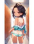 日焼け跡少女の着替え7 画像1