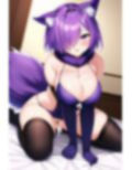 高貴な紫色獣耳少女の日常 画像8