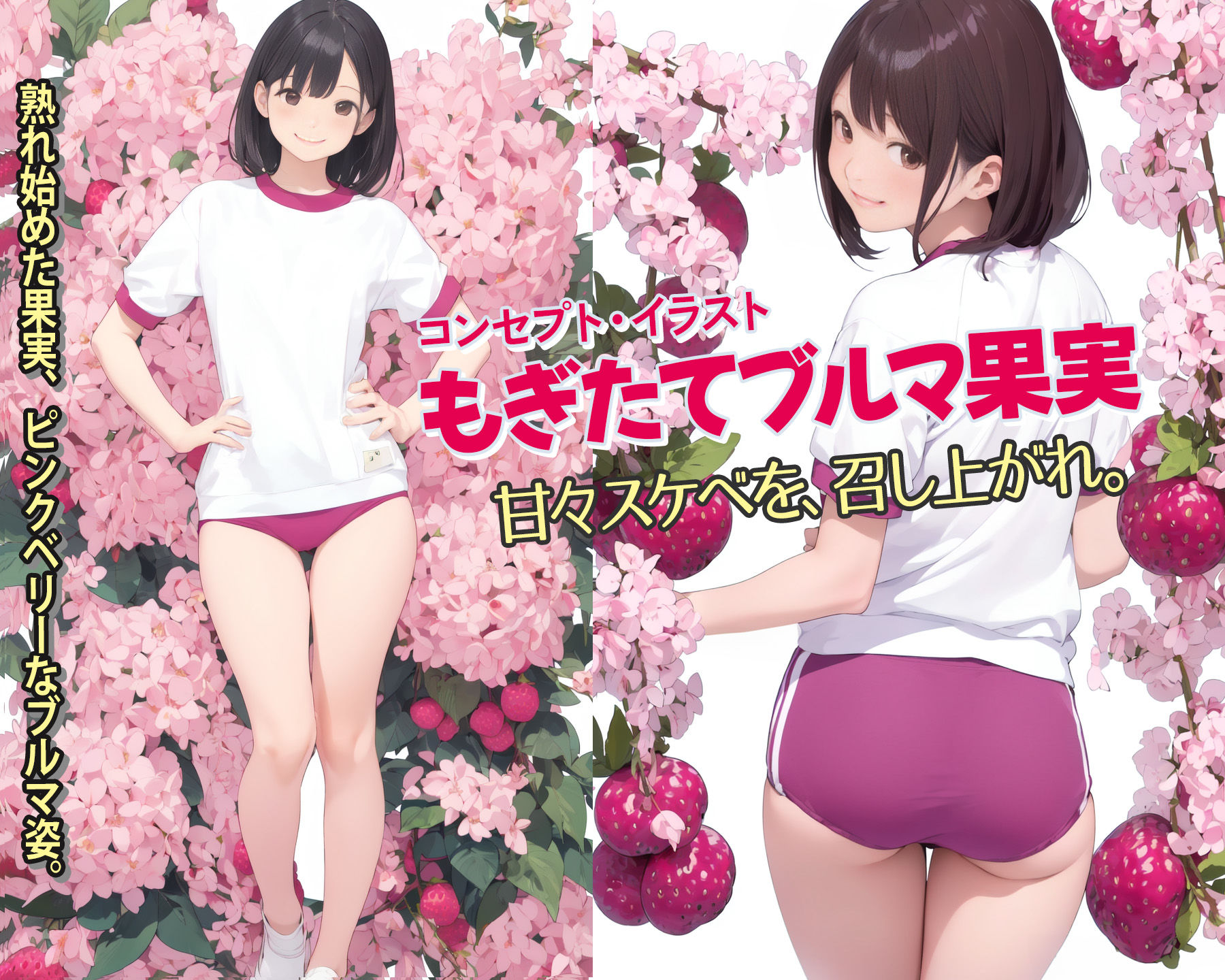 サンプル画像2:ブルマ・ジェラート ＃1(AI都市伝説) [d_469692]