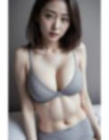 グレーランジェリーの魅力 〜下着姿のHな巨乳美女〜Ver.1 画像3