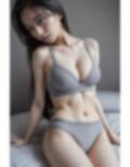 グレーランジェリーの魅力 〜下着姿のHな巨乳美女〜Ver.1 画像5