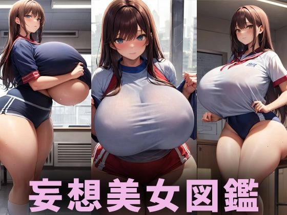 爆乳コスプレ美女【妄想イラスト美女図鑑vol.133】