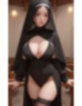淫乱巨乳若妻シスターが若い神父にエチエチ挑発ポーズ画像集90枚 画像3