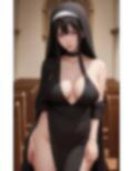 エチエチ淫らな巨乳シスターの挑発的淫乱ポーズ集 画像2