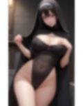 エチエチ淫らな巨乳シスターの挑発的淫乱ポーズ集 画像4