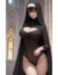 エチエチ淫らな巨乳シスターの挑発的淫乱ポーズ集 画像5