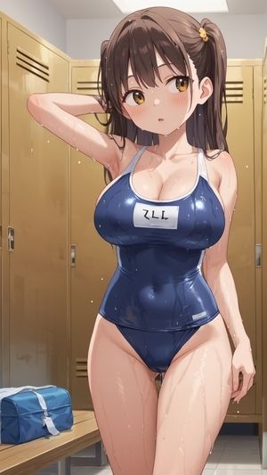 スク水巨乳の生徒に我慢できなくて_4