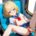 ちっぱい娘、電車痴●に沼る01 画像2