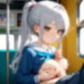 ちっぱい娘、電車痴●に沼る02 画像2