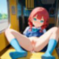 ちっぱい娘、電車●痴に沼る04 画像7