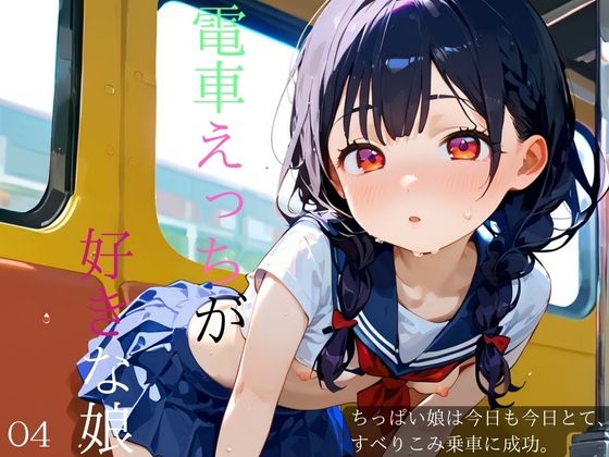 しかしその車両に乗り込んで【ちっぱい娘、電車●痴に沼る04】