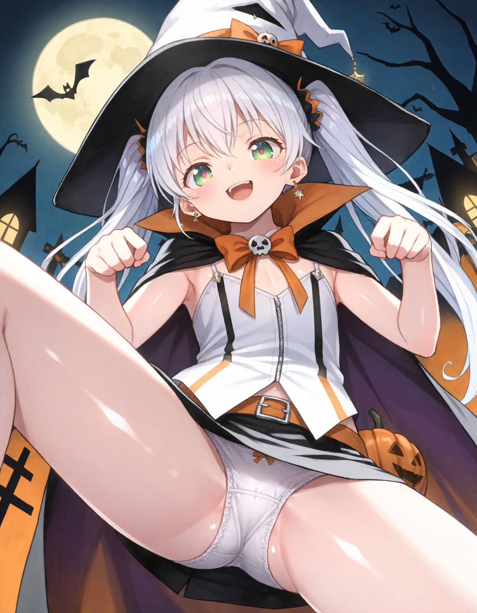 ハロウィンコスプレで〇リパンチラ_6