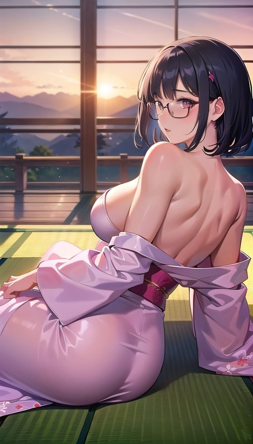 黒髪巨乳美人温泉旅行2_2