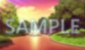 【背景素材】公園（6199_bg10）【時間差分あり】 画像2