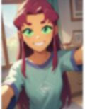 ティーンタイタンズのスターファイアから送られてきた自撮り写真 画像1