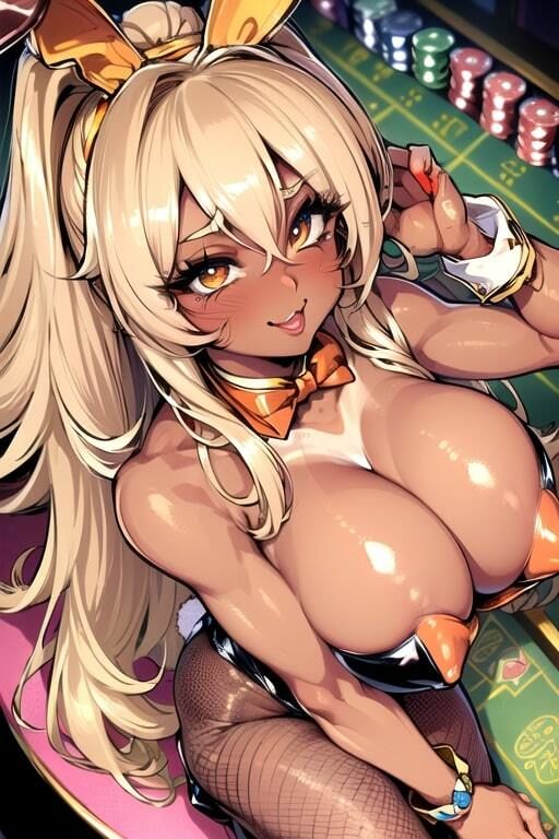 AIグラビアCG集 爆乳ギャルバニー