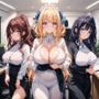 【セリフ付き】会社に就職したら男はオレ一人だけ