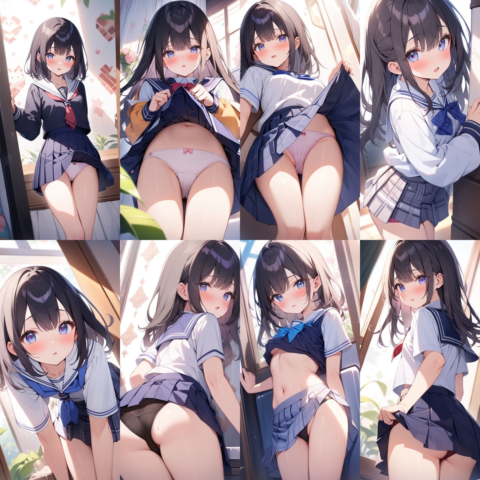 【アイドル級】〇リ美少女のパンチラ【500枚】...8