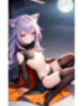 ハロウィンの魔法:猫耳娘たちの魅惑イラスト集2 画像7