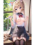 エッチな制服姿、出しちゃった 画像4